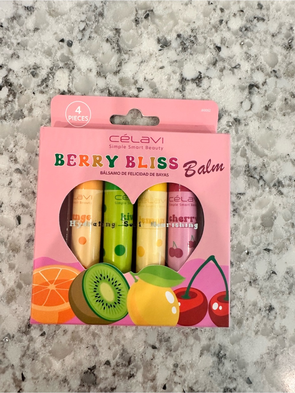 Célavi Berry Bliss Balm 4-Pack